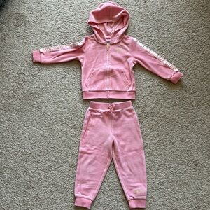 Juicy Couture Pink Velour Sweatsuit